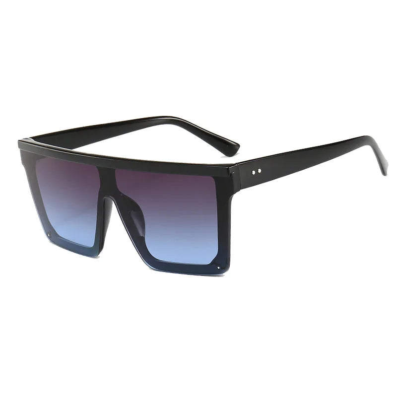 Flat Top Classic Square Sunglasses For Women