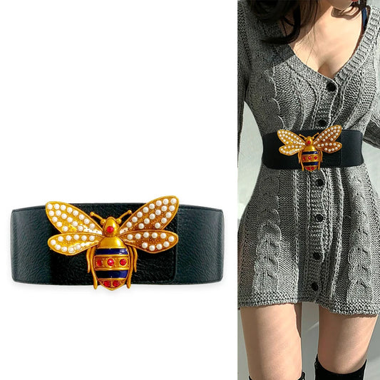 Wide Elastic Corset Female Waist Belts