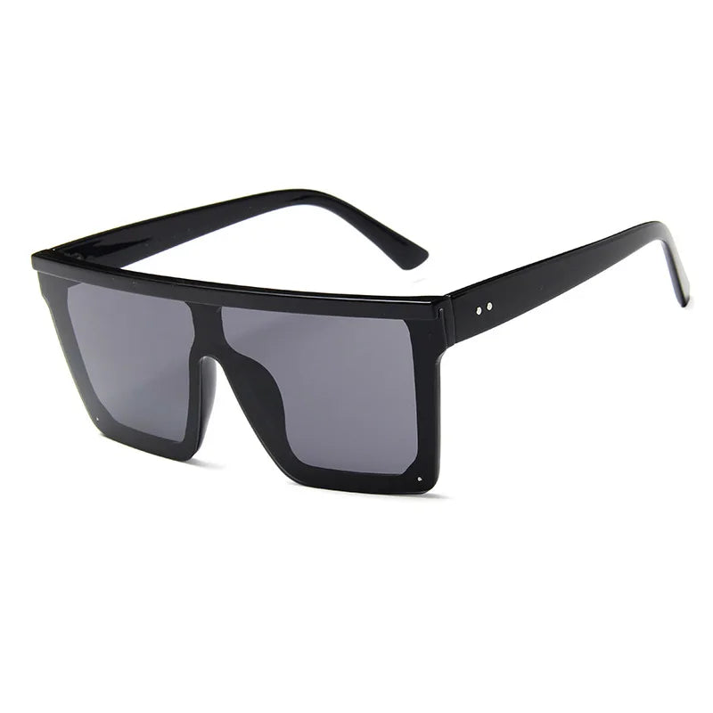 Flat Top Classic Square Sunglasses For Women