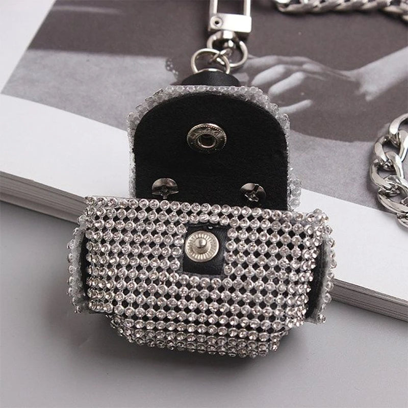 Shiny Rhinestone Waist Chain For Women