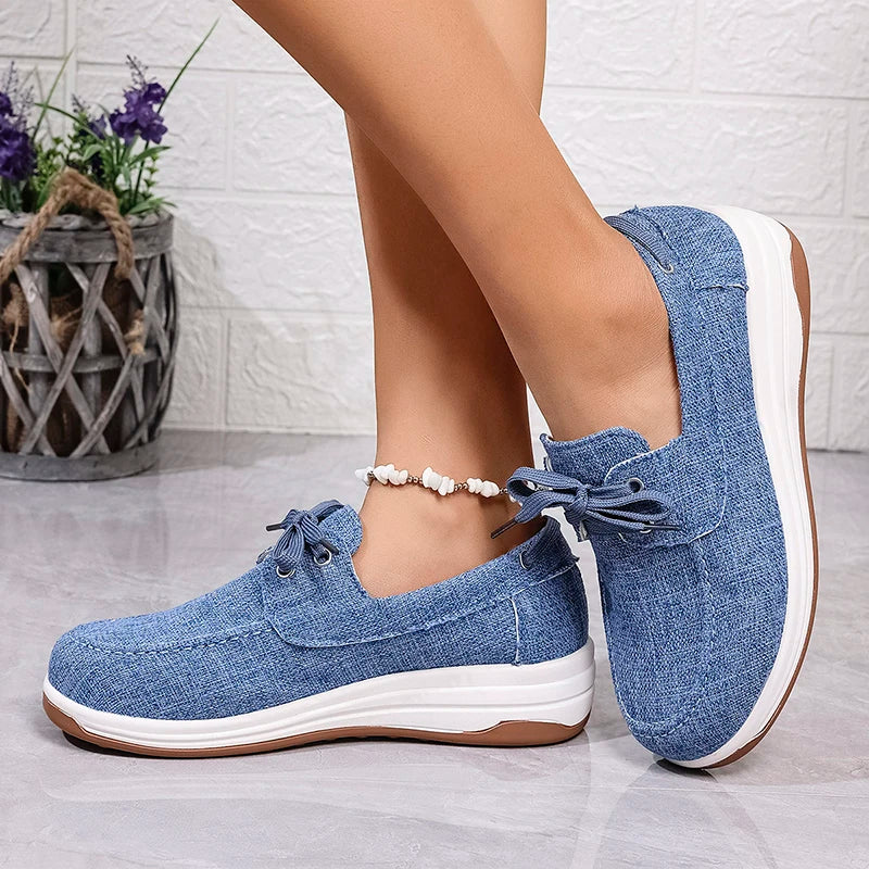 New Thick Bottom Canvas Sneakers for Women