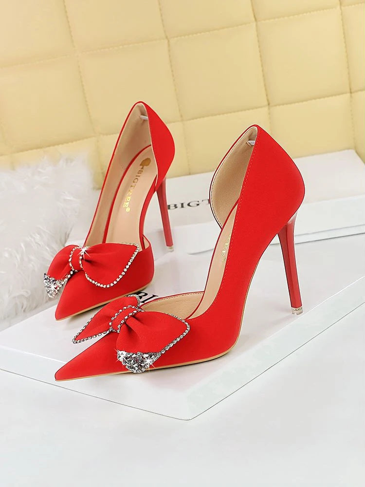 Bigtree Fashion Women Pumps Red Heels