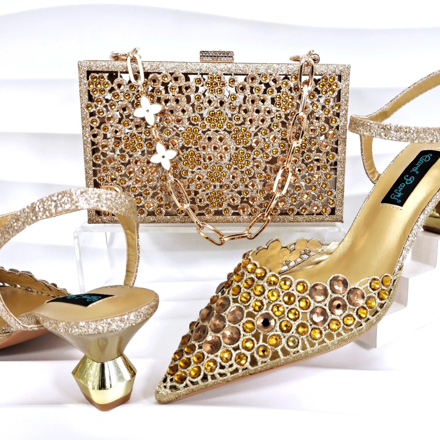 Elegant Ladies Shoes And Bag Set for Stylish Occasions