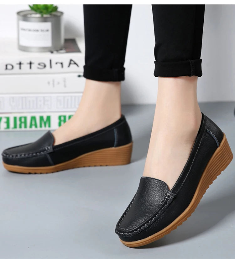 Comfortable Fashion Leather Loafers