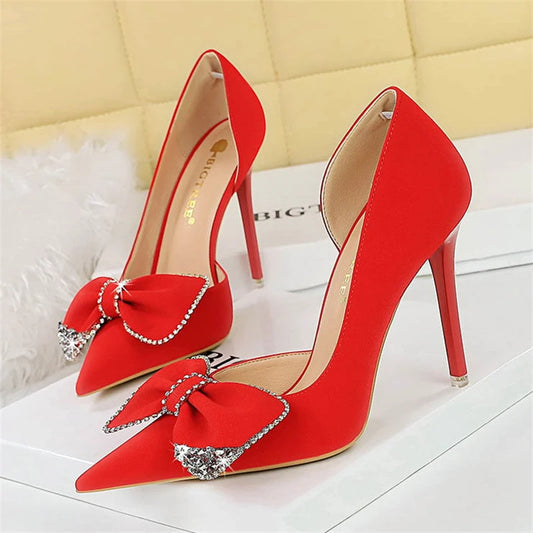 Bigtree Fashion Women Pumps Red Heels