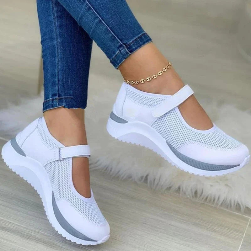 Breathable  Platform Sneakers For Ladies