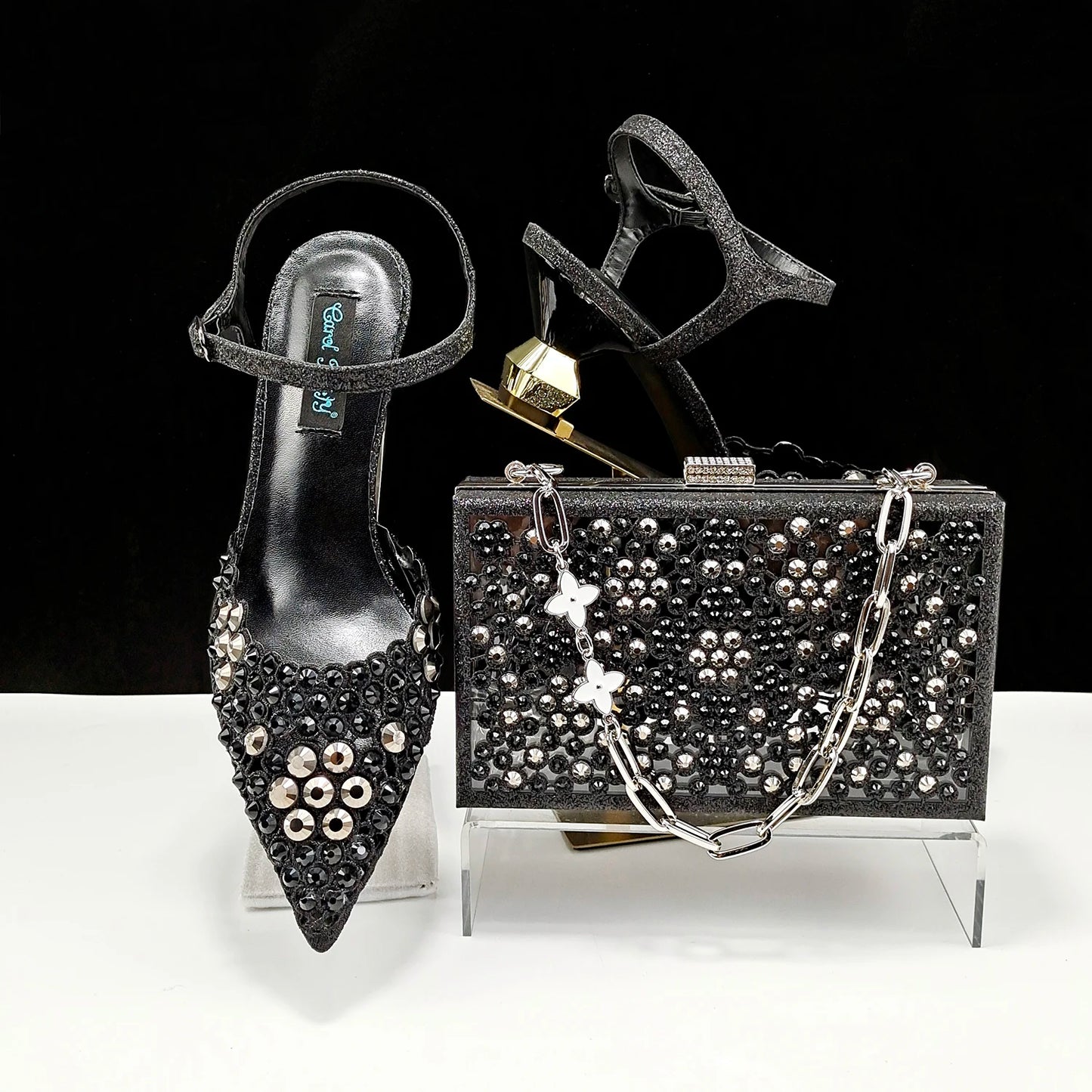 Elegant Ladies Shoes And Bag Set for Stylish Occasions