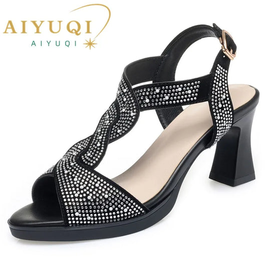 New Fashion Open Toe Heels Sandals For Women