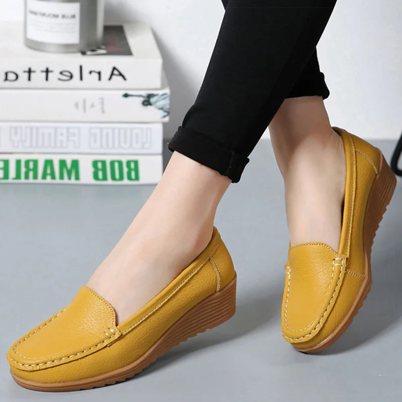 Comfortable Fashion Leather Loafers