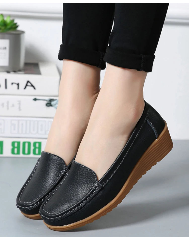 Comfortable Fashion Leather Loafers