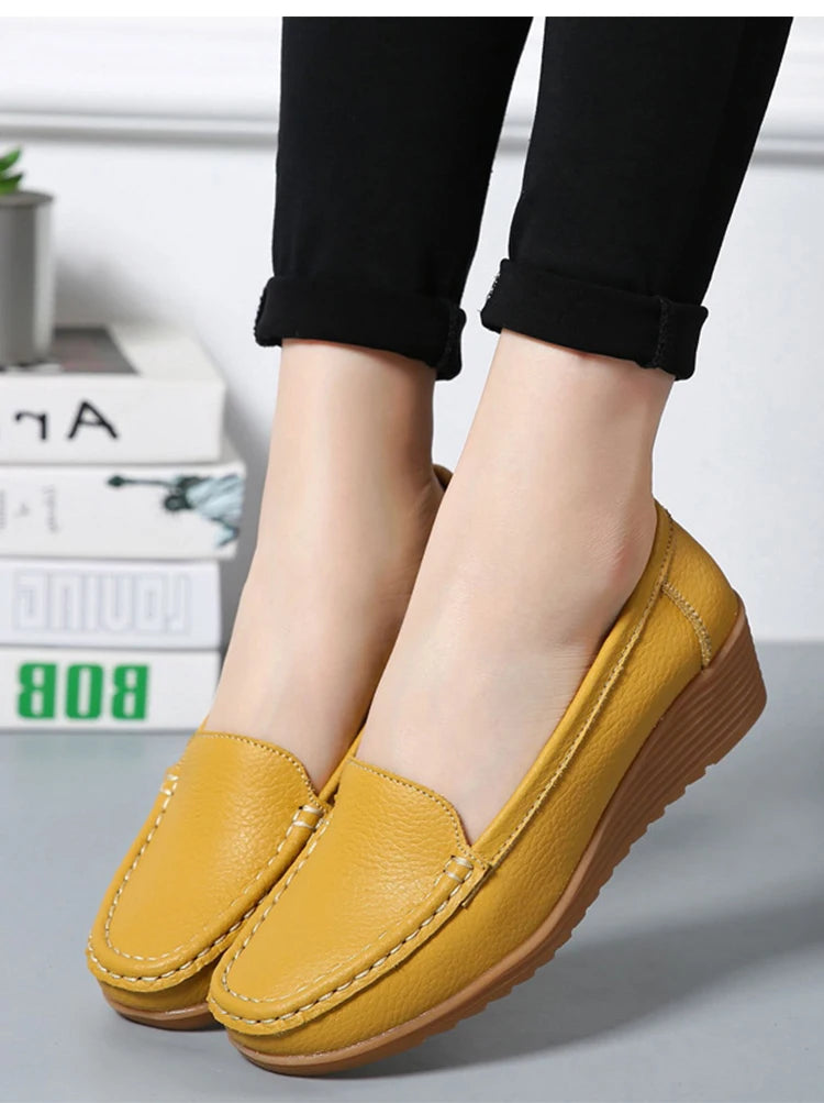 Comfortable Fashion Leather Loafers