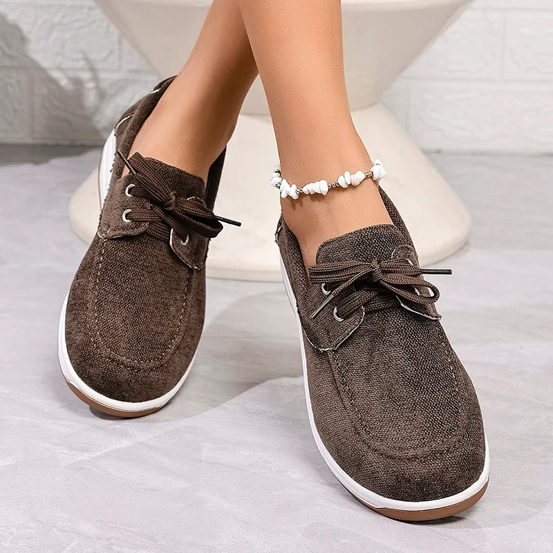 New Thick Bottom Canvas Sneakers for Women