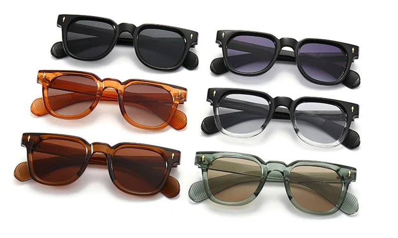 Square Rivet Sunglasses