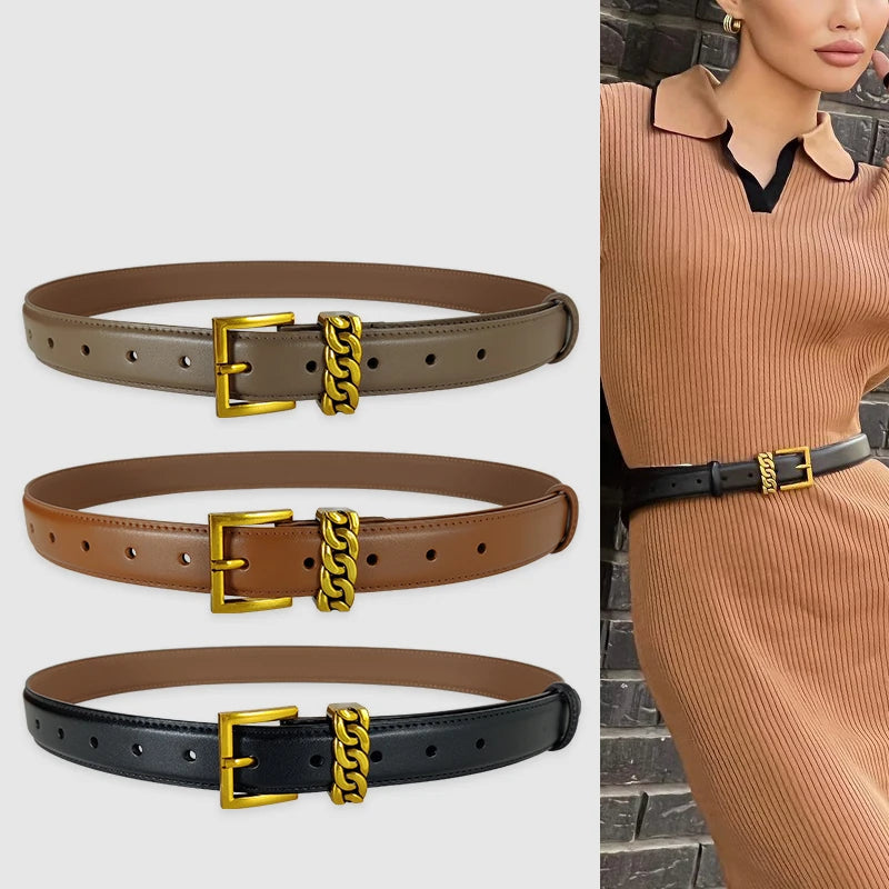 High Quality Designer Leather Belts For Women