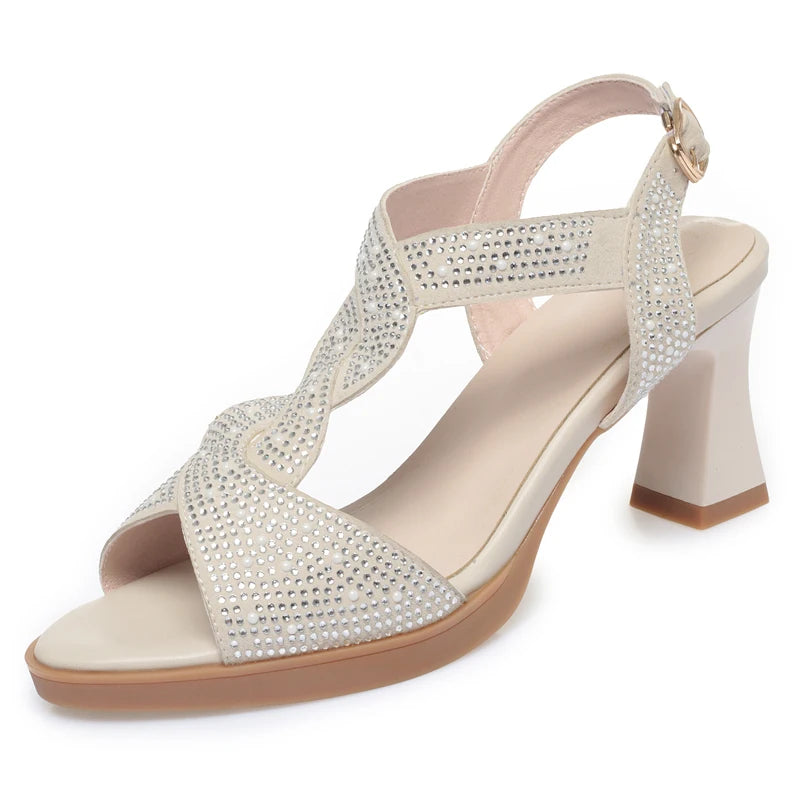 New Fashion Open Toe Heels Sandals For Women