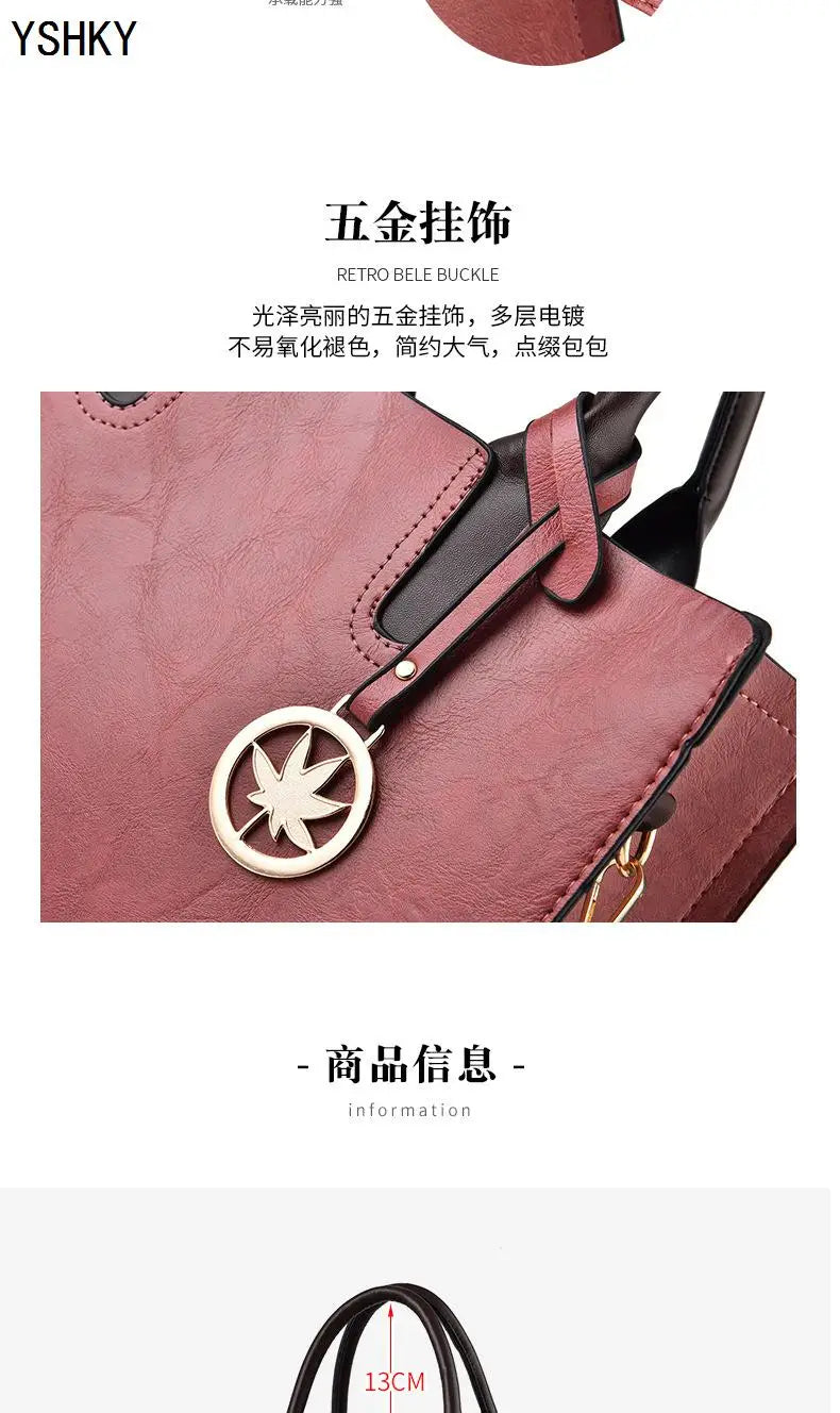 Three-Piece Set of Women's Bags