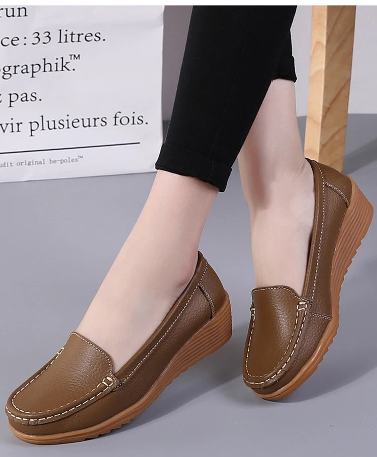 Comfortable Fashion Leather Loafers