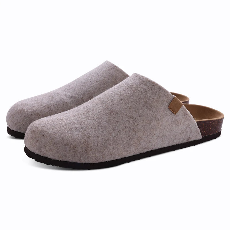 Comwarm Fashion Suede Mules Slippers For Women