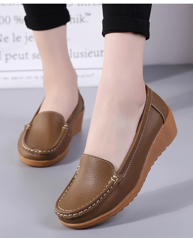 Comfortable Fashion Leather Loafers