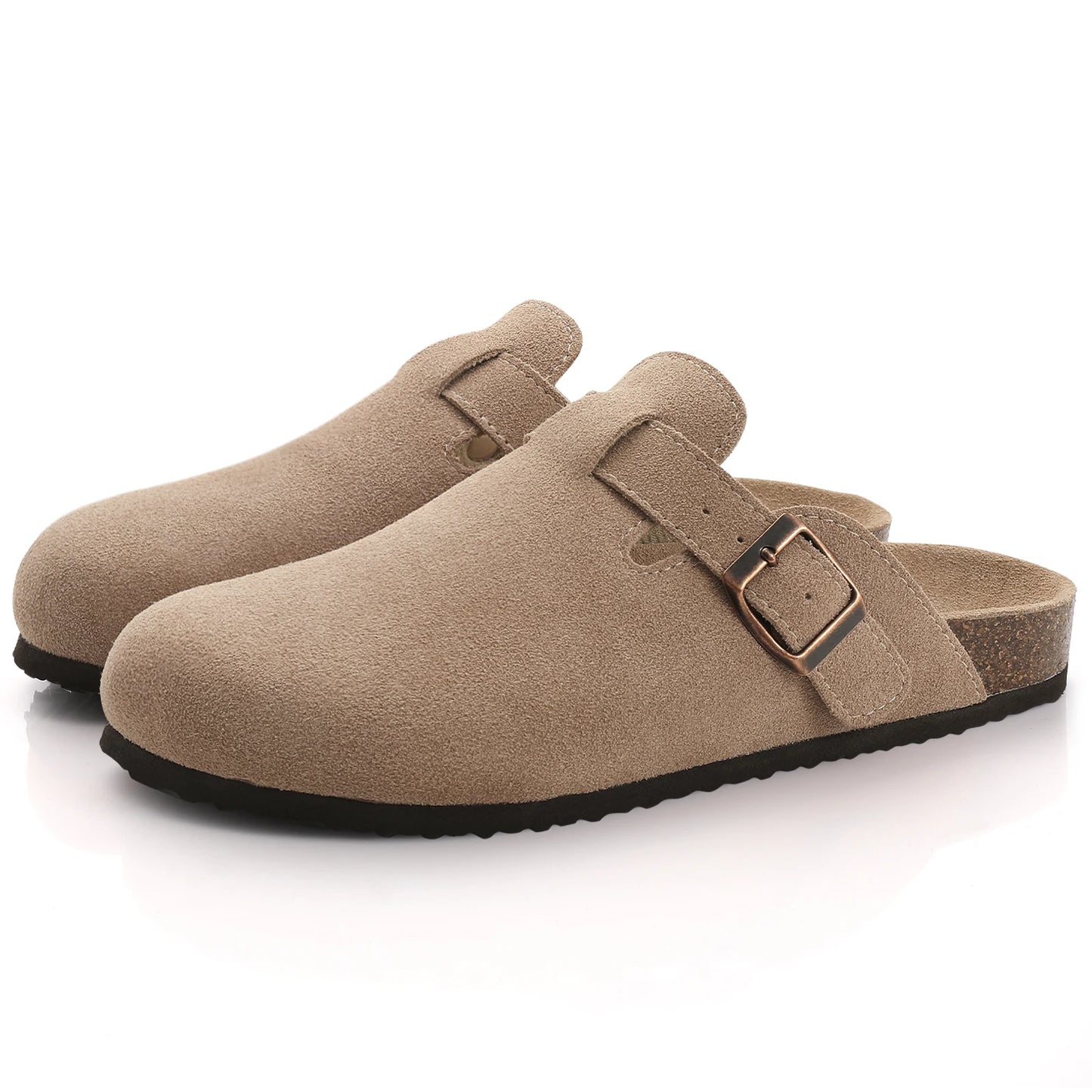 Comwarm Fashion Suede Mules Slippers For Women