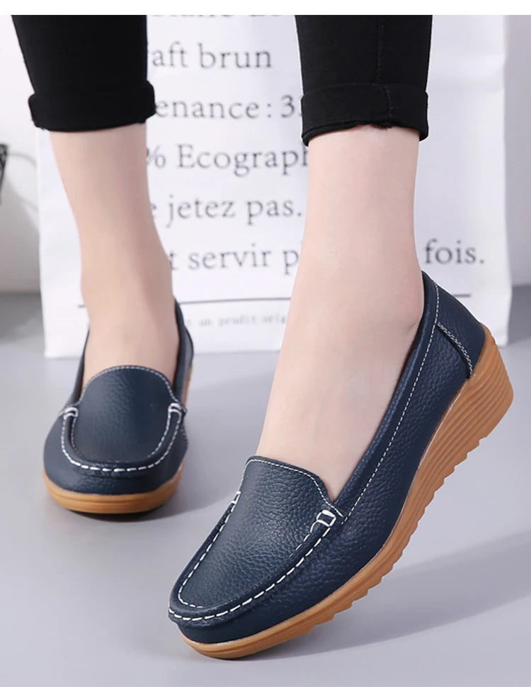 Comfortable Fashion Leather Loafers