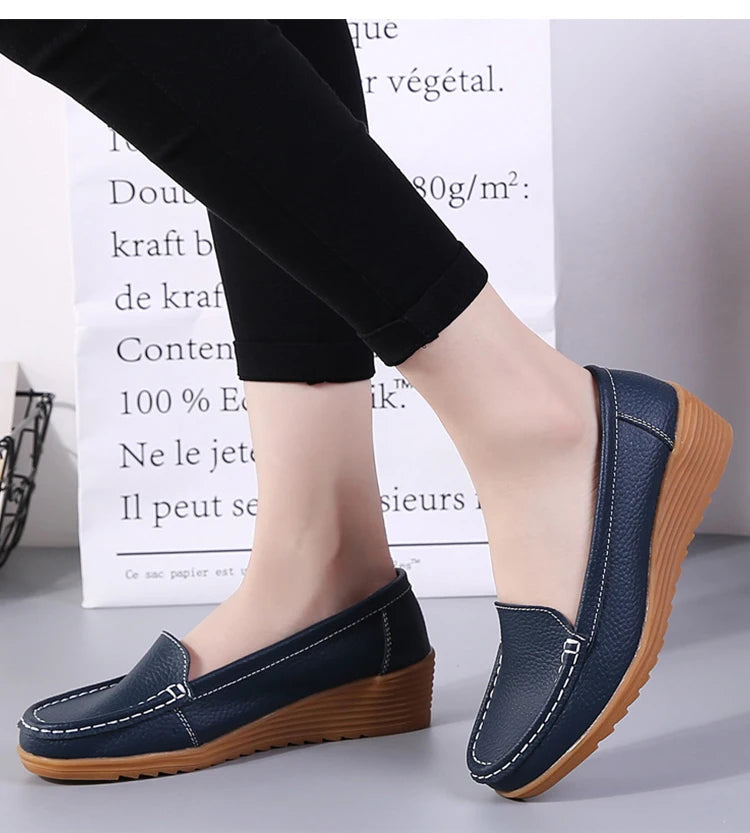 Comfortable Fashion Leather Loafers