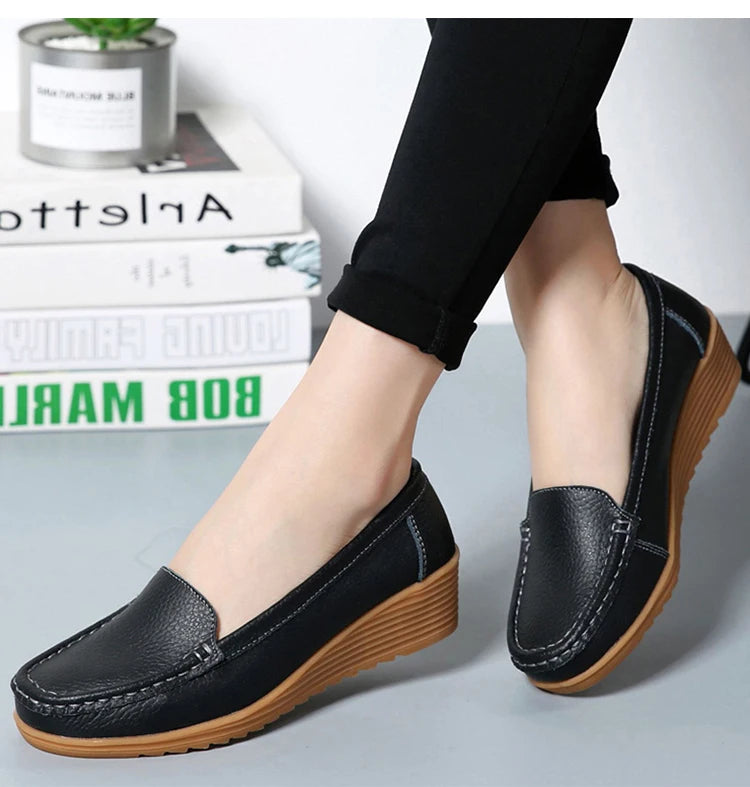 Comfortable Fashion Leather Loafers