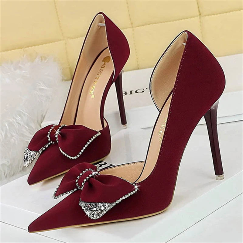 Bigtree Fashion Women Pumps Red Heels