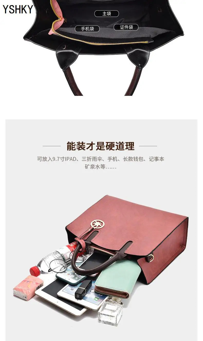 Three-Piece Set of Women's Bags