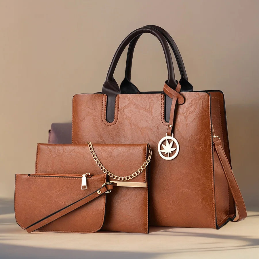 Three-Piece Set of Women's Bags