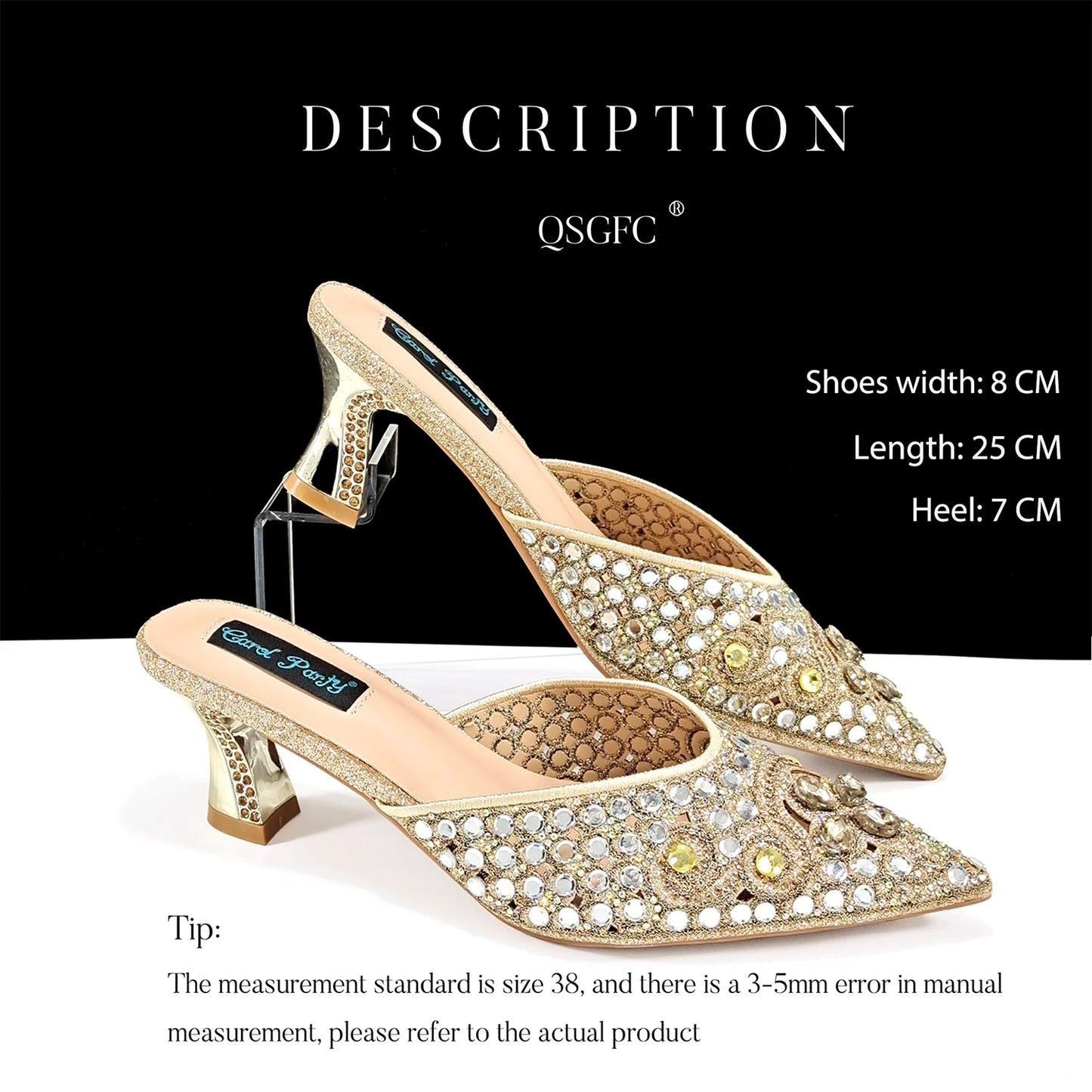 Comfortable Design Women's High Heels And Bag