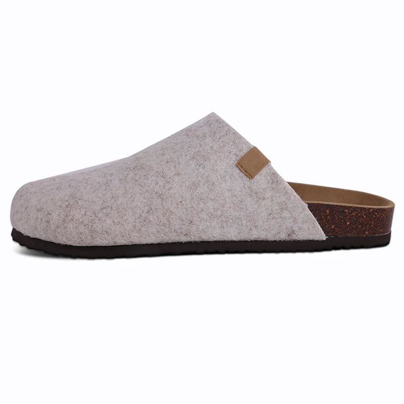 Comwarm Fashion Suede Mules Slippers For Women